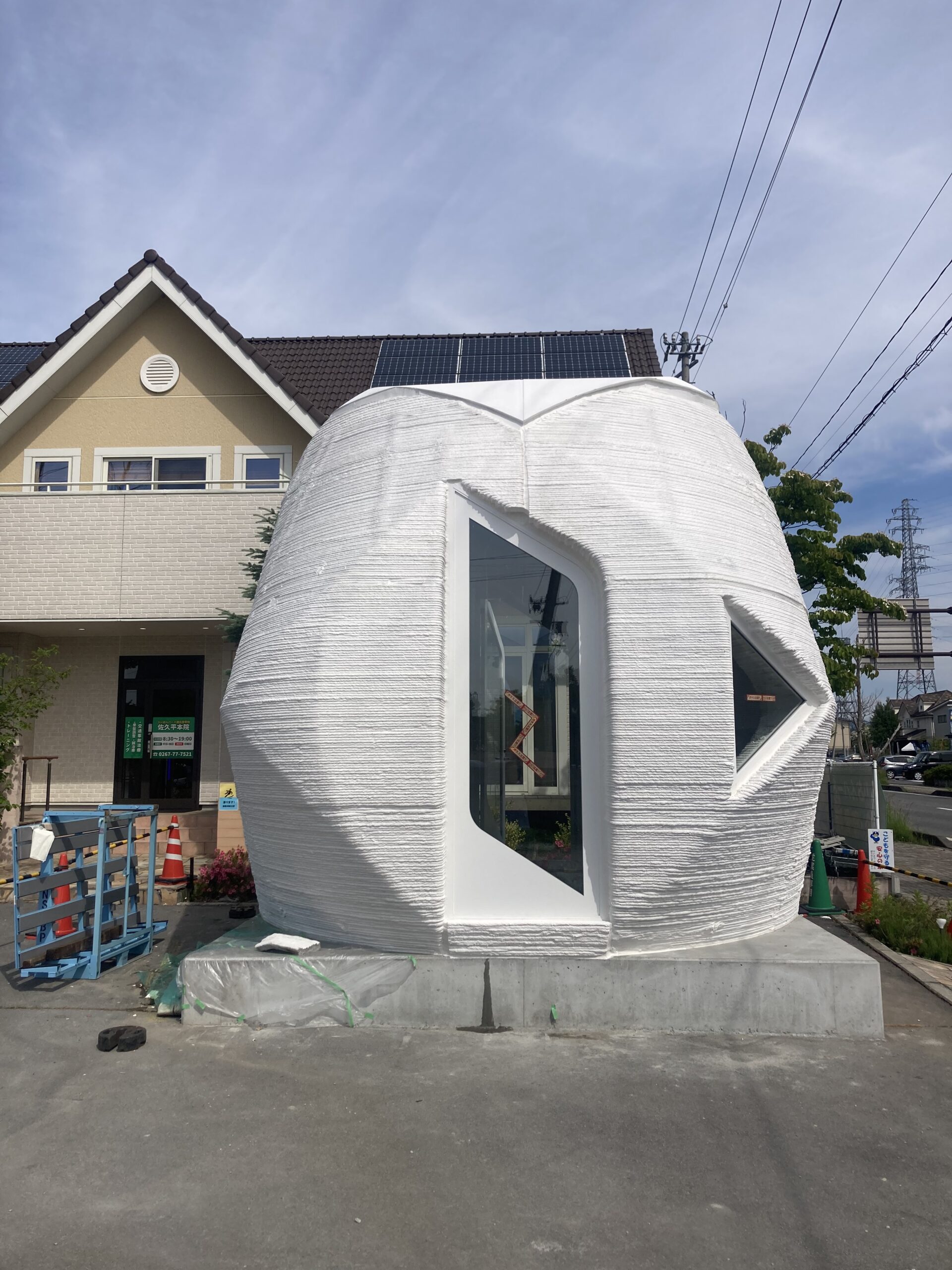 長野県佐久市にて国内初3Dプリンター住宅スフィア建築施工行いました。 - 株式会社ナベジュウ